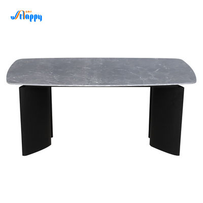 1750*850mm Modern White Fixed Ceramic Kitchen Tables, Flat Packed DT-1008