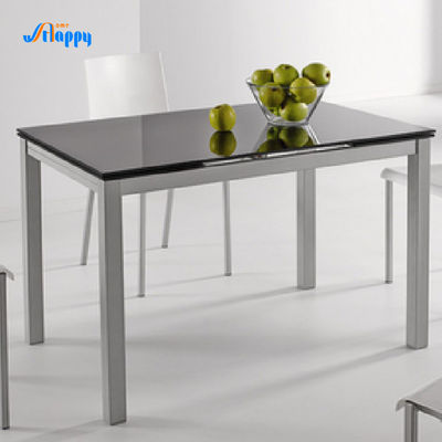 700mm Width Glass Extension Dining Table DT-914-110 with Modern Design
