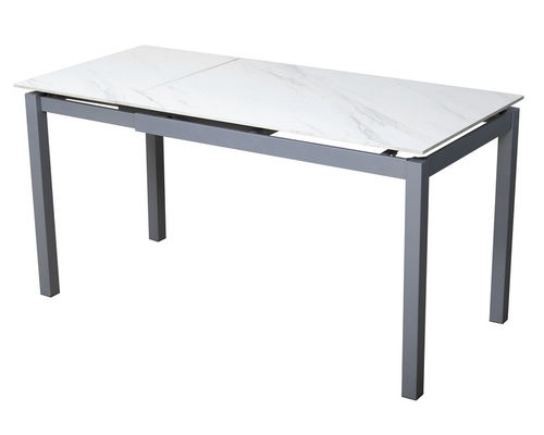Staining Resistant Ceramic Extension Table 1400mm Length With Iron Leg