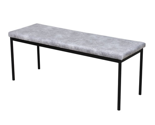 Modern Lightweight Grey Fabric Bench Seat Versatile With Elegant Design DC-7518